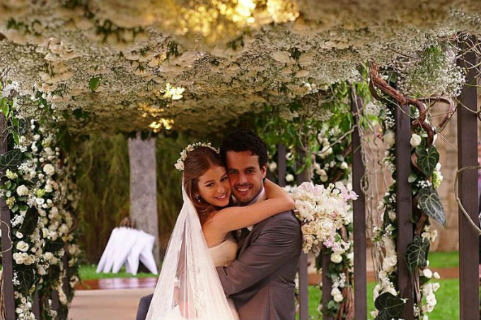 Casamento Marina Ruy Barbosa e Xande Negr&atilde;o