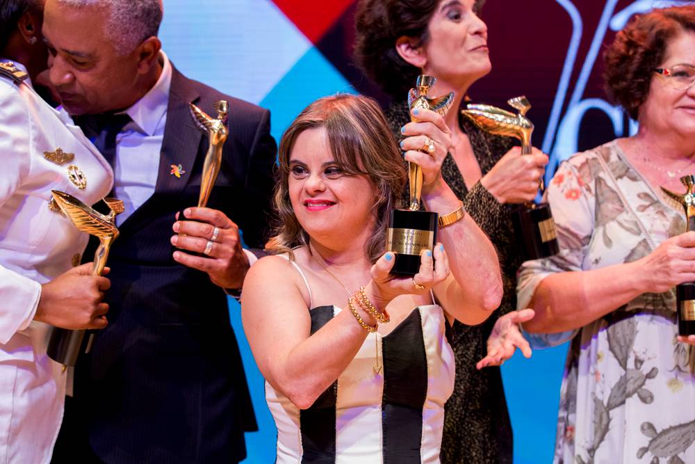 Fernanda Honorato levou o pr&ecirc;mio de Trabalho Social
