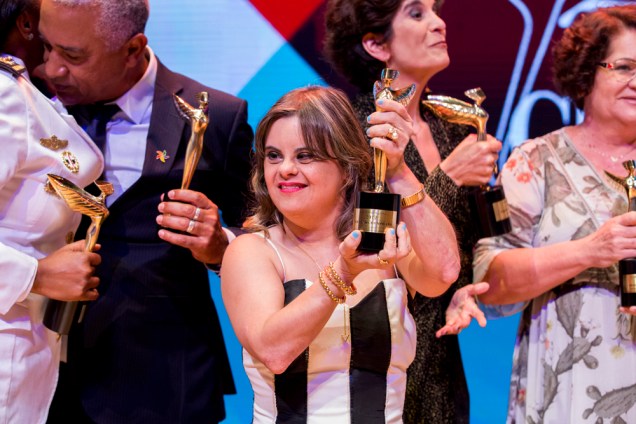 Fernanda Honorato levou o pr&ecirc;mio de Trabalho Social