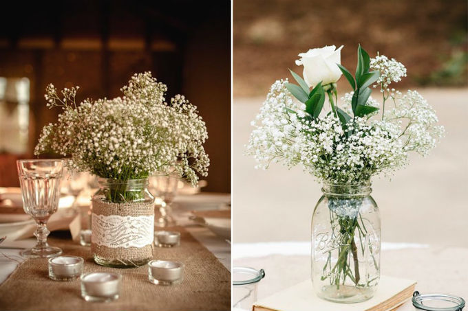 Mosquitinho em decora&ccedil;&atilde;o de casamento