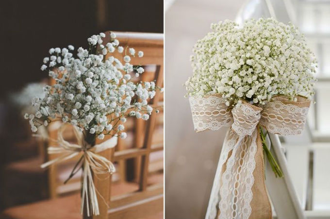 Mosquitinho em decora&ccedil;&atilde;o de casamento