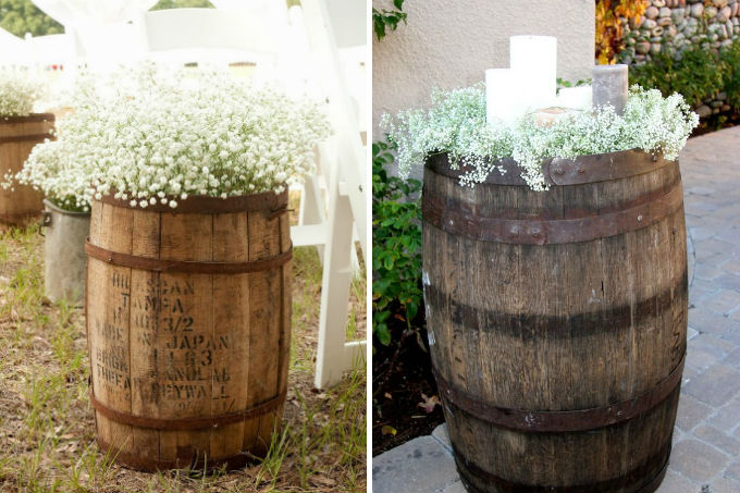 Mosquitinho em decora&ccedil;&atilde;o de casamento