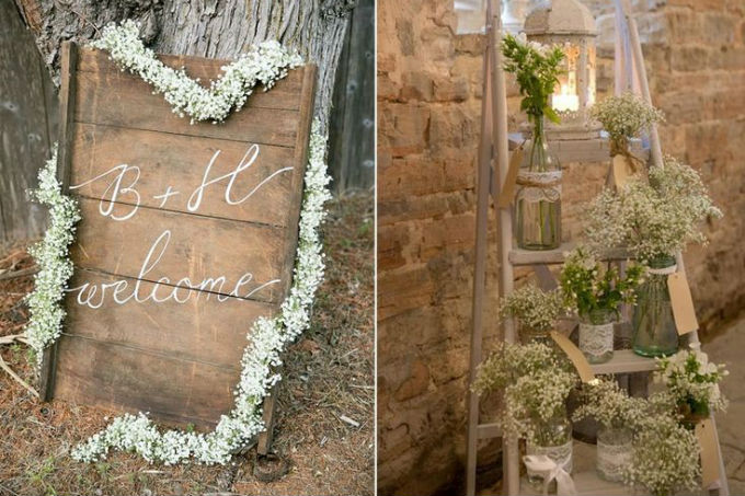 Mosquitinho em decora&ccedil;&atilde;o de casamento