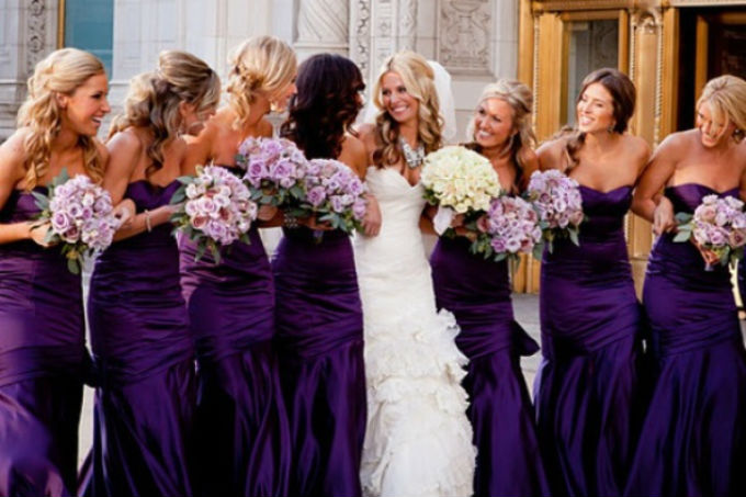 Decora&ccedil;&atilde;o de casamento em ultravioleta