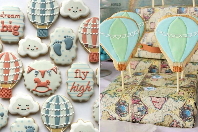 Festa com tema bal&otilde;es