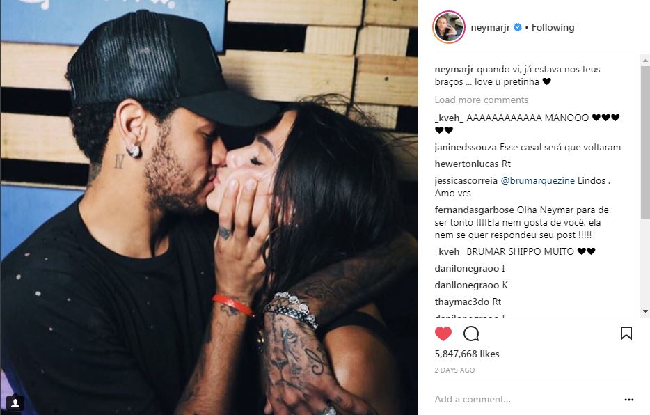Neymar e Bruna Marquezine em Fernando de Noronha