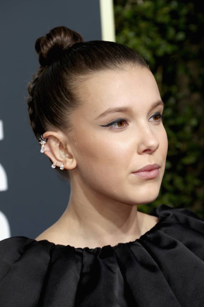 Millie Bobby Brown no Globo de Ouro