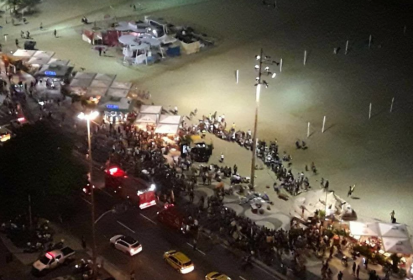 Atropelamento em Copacabana