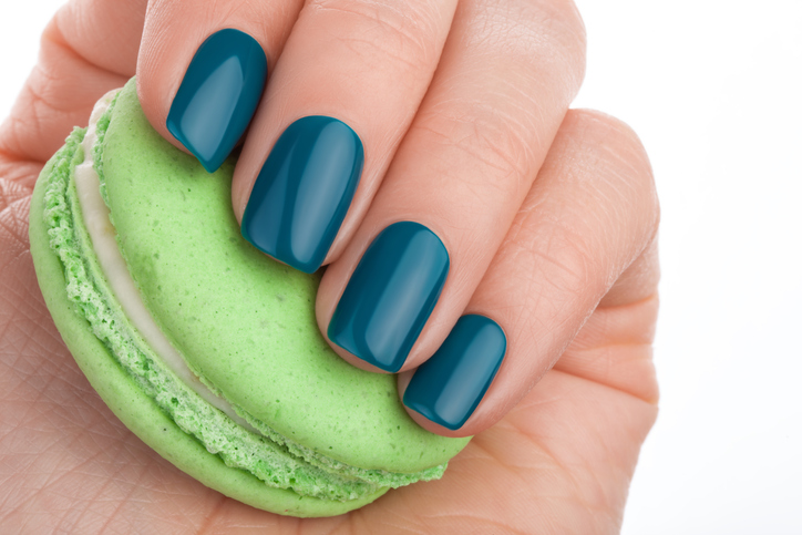 esmalte verde