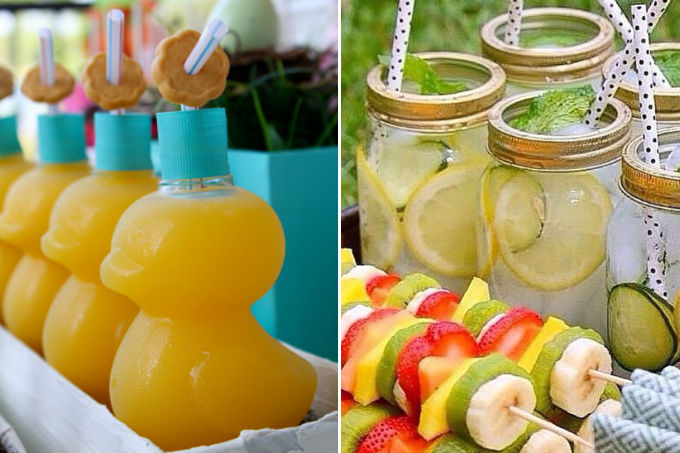 Festa infantil com caf&eacute; da manh&atilde;