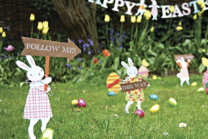 Festa infantil com tema P&aacute;scoa