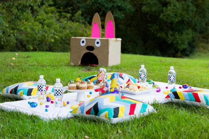 Festa infantil com tema P&aacute;scoa