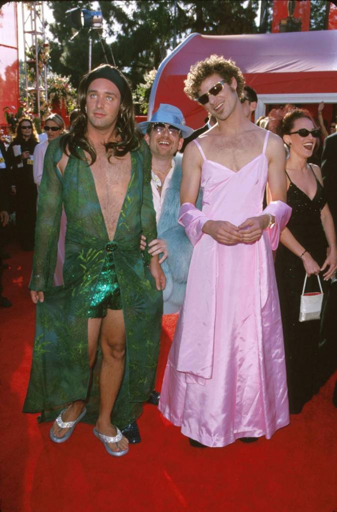 matt-stone-trey-parker-vestido-oscar