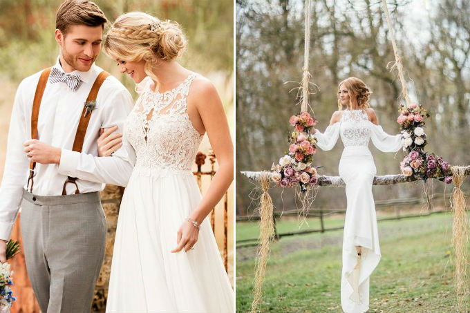 Casamento ao ar livre