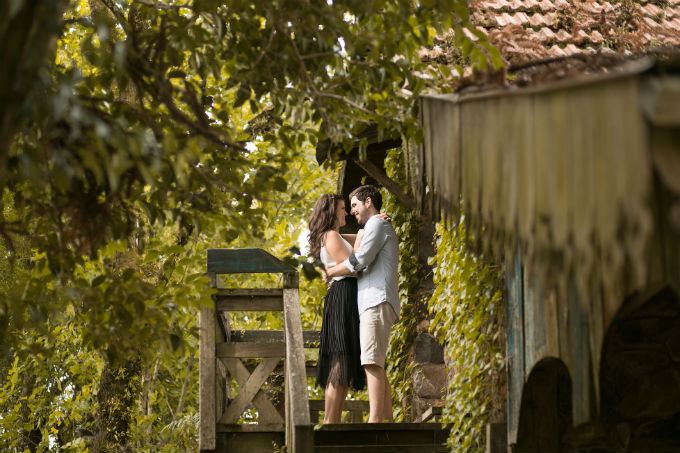 Ensaio pr&eacute;-casamento