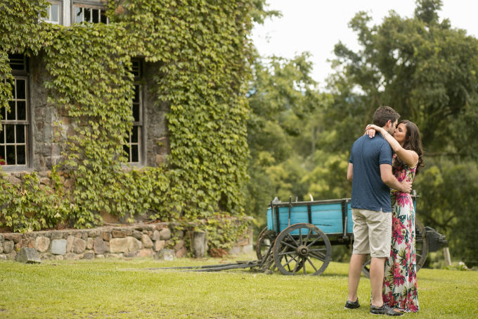 Ensaio pr&eacute;-casamento