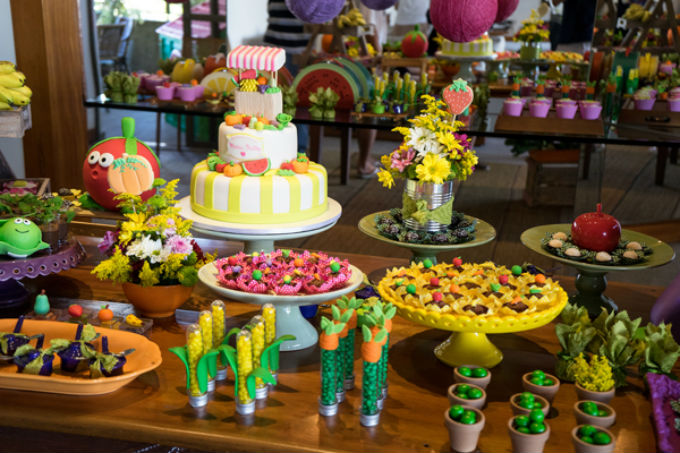 Festa infantil tema mercadinho