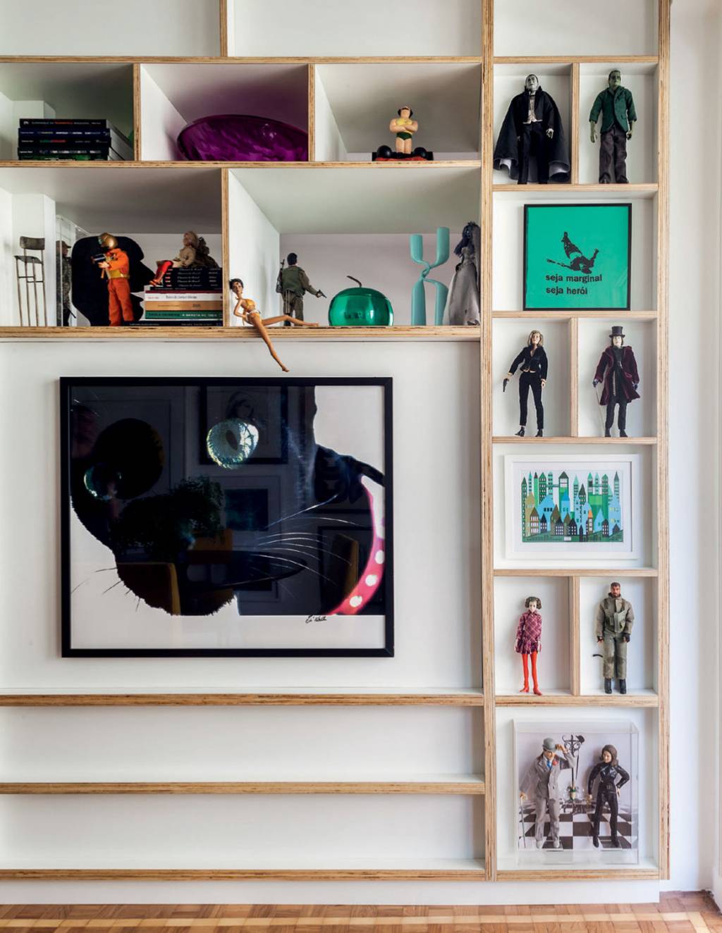 Paixão Vintage Apê com décor vintage e toques contemporâneos
