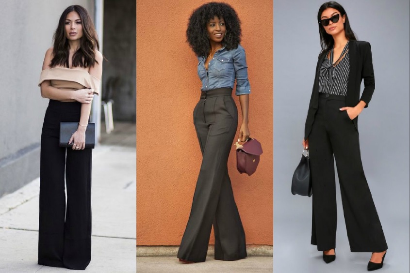 4 looks para quem é apaixonada por calça pantalona