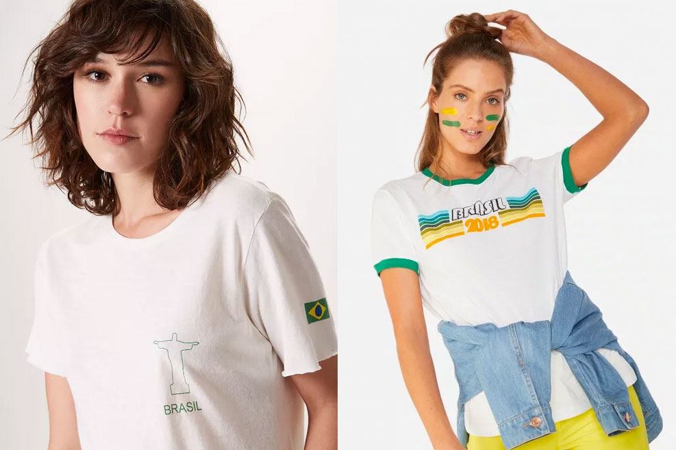 Camisas para torcer pela seleção brasileira na Copa sem perder o estilo