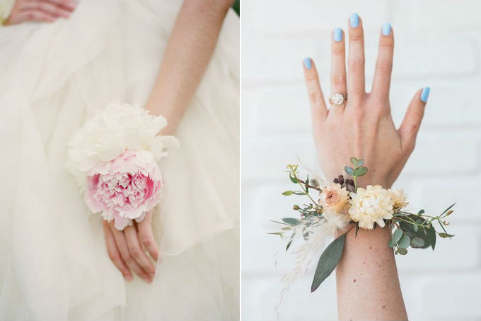 Corsage para madrinha de casamento