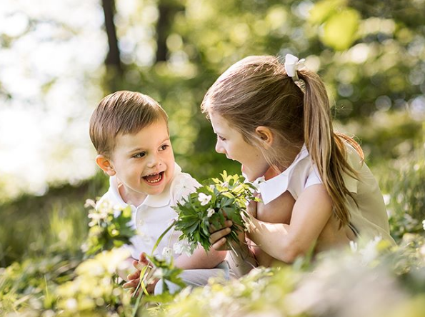 As crianças da família real sueca são tão fofas quanto George e Charlotte