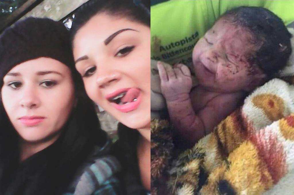 Mãe que deu à luz durante acidente de caminhão é identificada