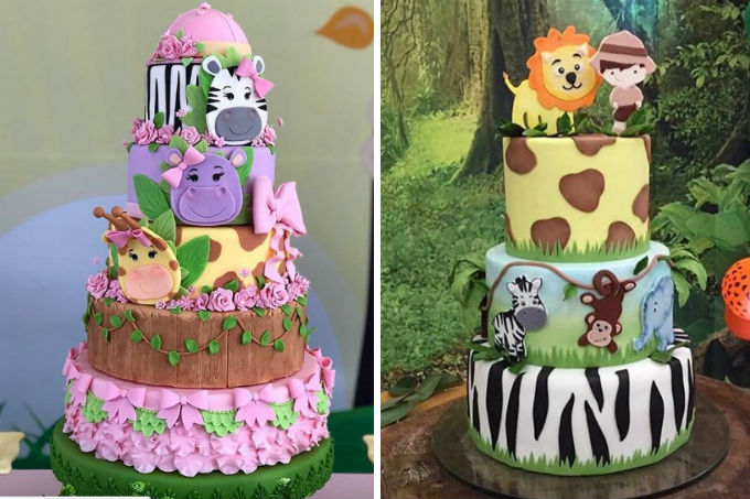 Bolo de safari