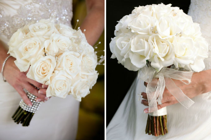 Buqu&ecirc; de noiva branco