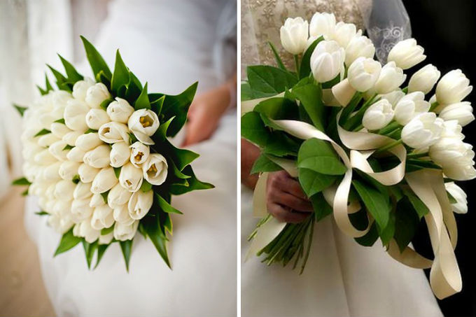 Buqu&ecirc; de noiva branco