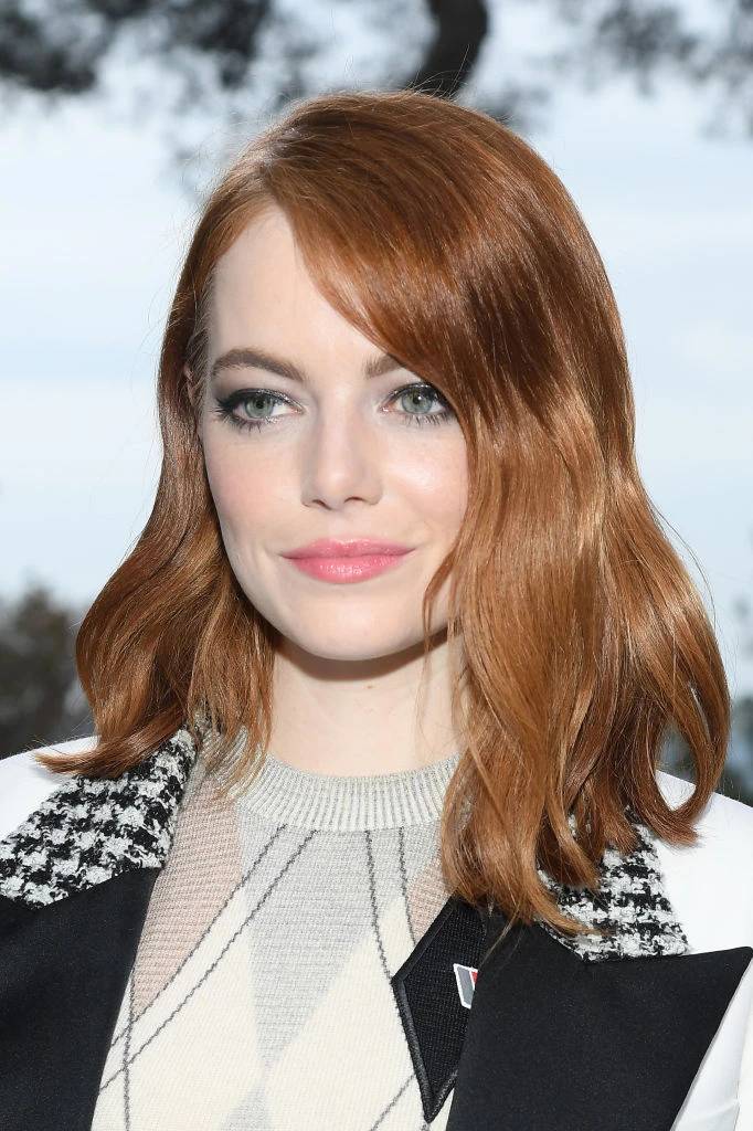 long bob Emma Stone