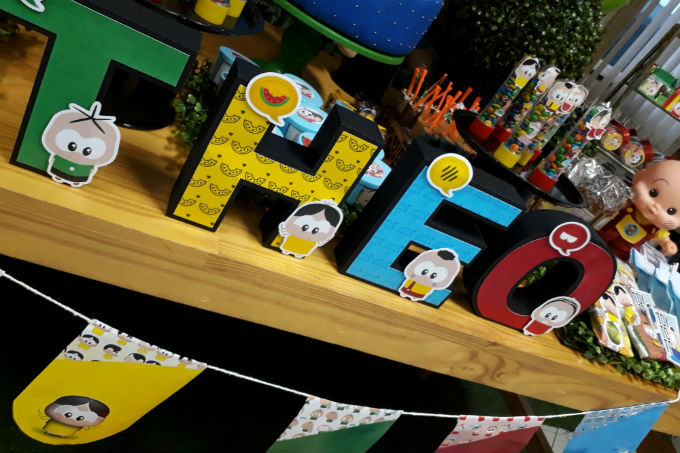 Festa infantil com temas retr&ocirc;