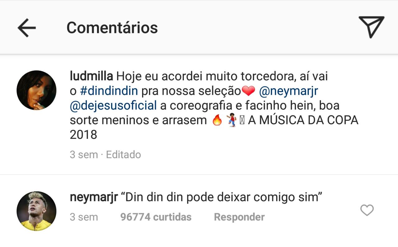 neymar e ludmilla