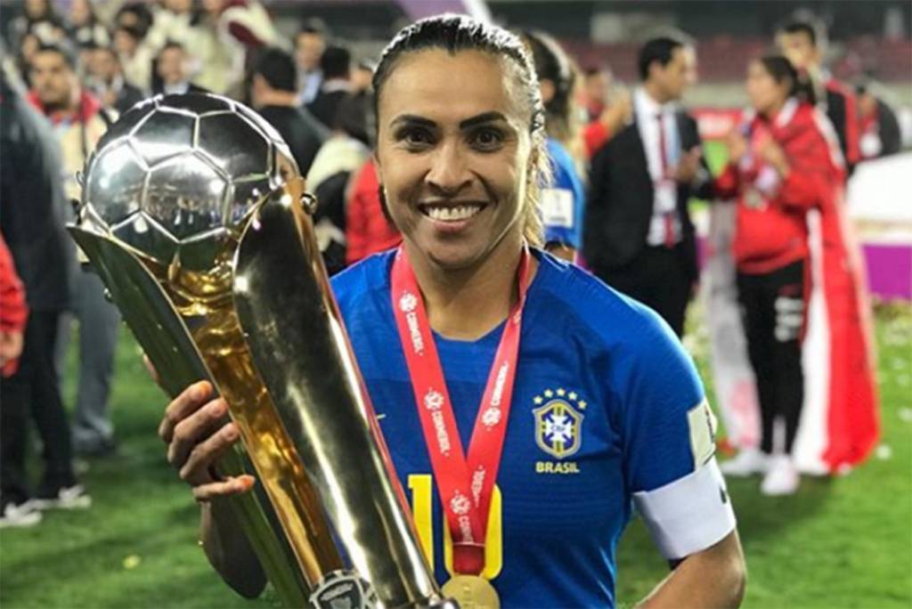 Marta está entre as 10 finalistas de melhor jogadora do mundo