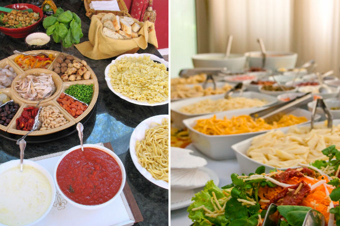 Esta&ccedil;&atilde;o de comidinhas para casamentos