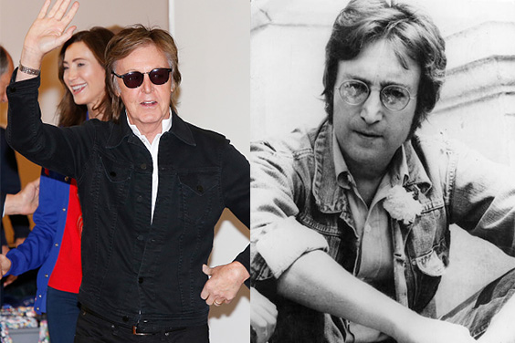 Filhos de Lennon e McCartney publicam foto juntos