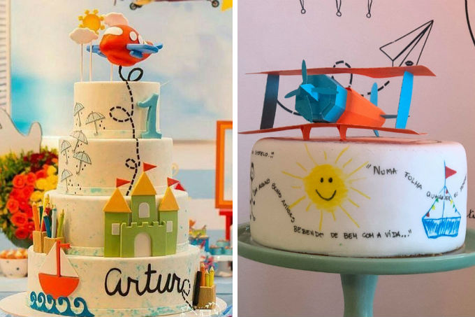 Festa infantil com tema cores