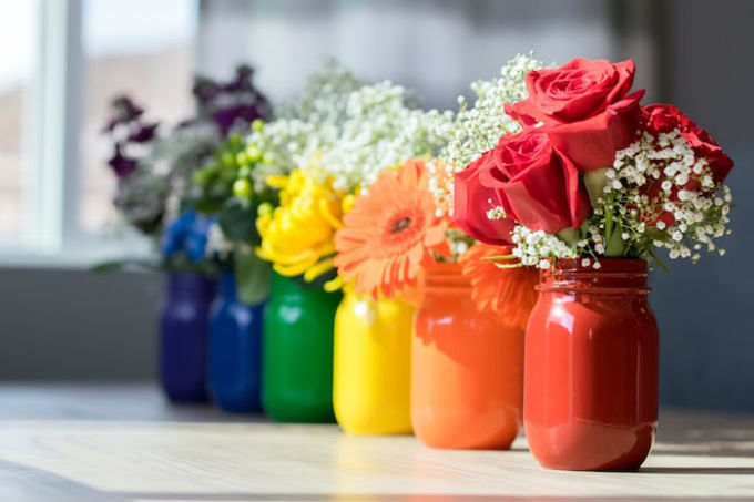 Festa infantil com tema cores