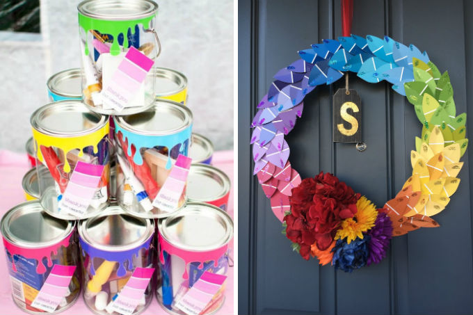 Festa infantil com tema cores