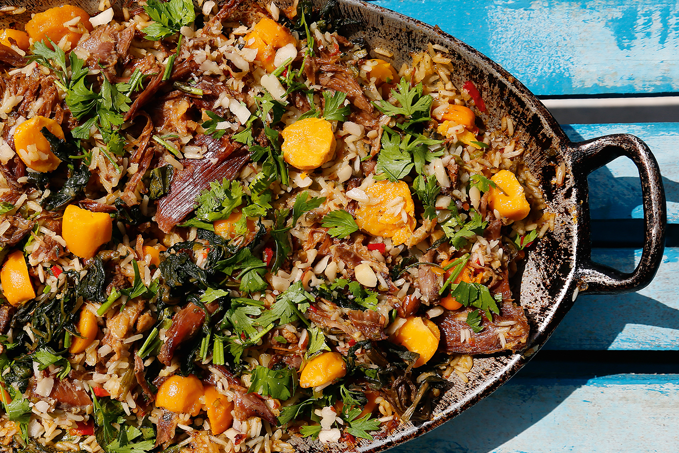 arroz de pato com tucupi