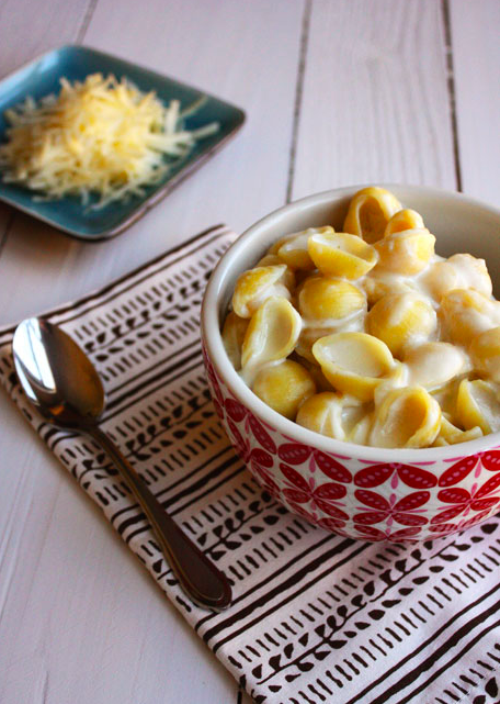 Macarão com queijo