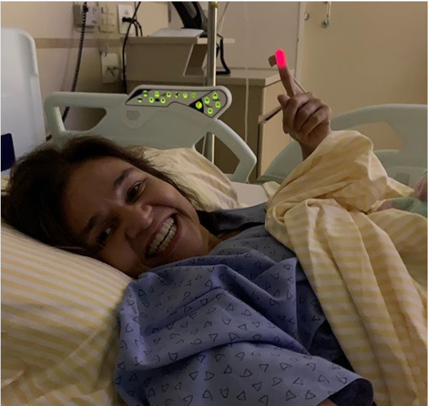 Claudia Rodrigues fala pela 1ª vez após alta de hospital