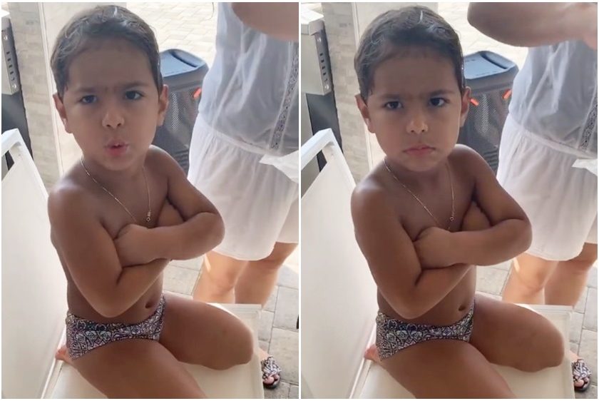 Simone dá presente de R$ 1,6 mil ao filho, que responde: ‘Não gostei’