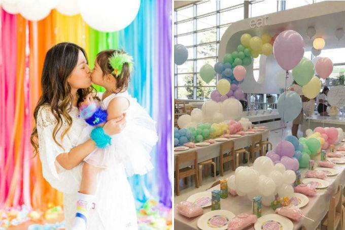 Bebê arco-íris: Um tema emocionante para festas de 1 ano
