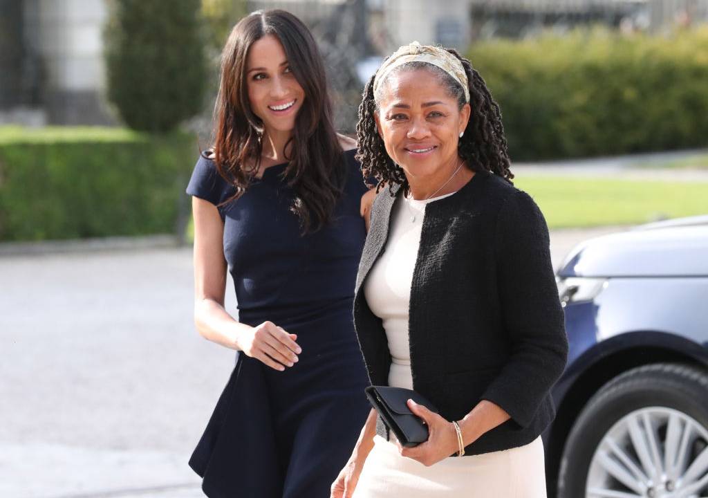 Meghan e mãe