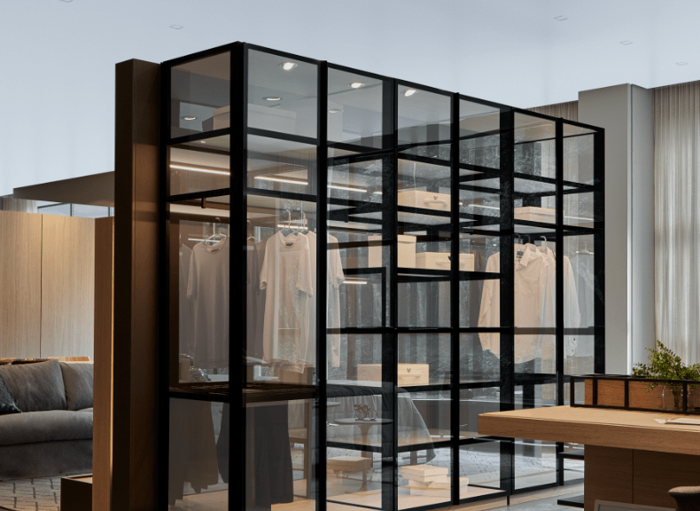 Armário transparente é tendência no mundo da decoração