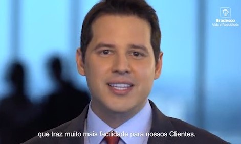 Dony De Nuccio em v&iacute;deo da Bradesco Seguros