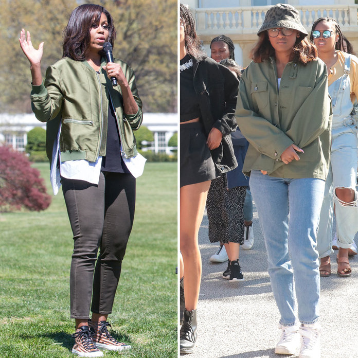 Michelle e Sasha Obama