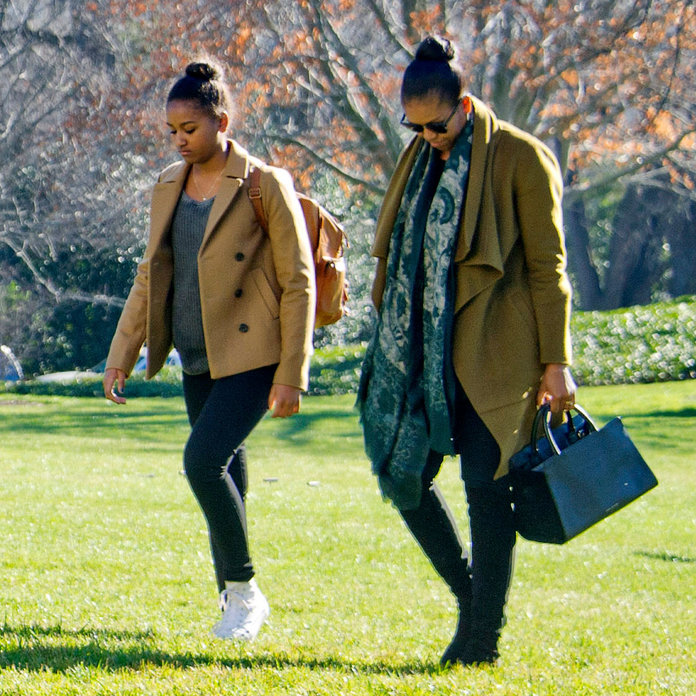 Michelle e Sasha Obama