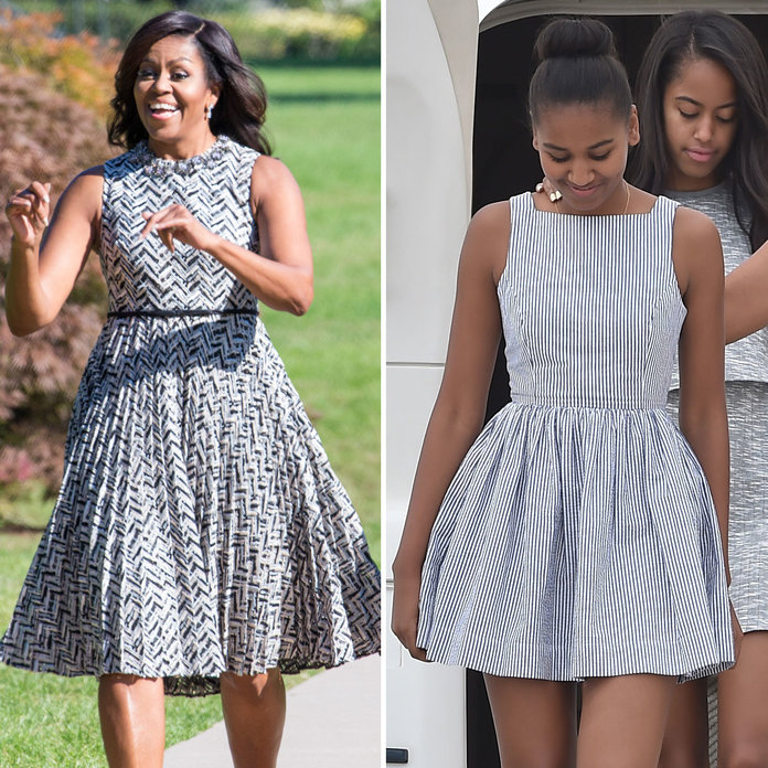 Michelle e Sasha Obama